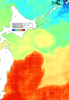 NOAA人工衛星画像:親潮域, 1週間合成画像(2024/11/10～2024/11/16UTC)