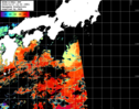 NOAA人工衛星画像:黒潮域, パス=20241117 13:03 UTC