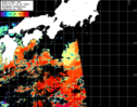 NOAA人工衛星画像:黒潮域, パス=20241117 13:06 UTC