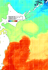 NOAA人工衛星画像:親潮域, 1週間合成画像(2024/11/12～2024/11/18UTC)
