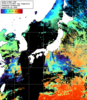 NOAA人工衛星画像:日本全域, 1日合成画像(2024/11/19UTC)