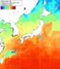 NOAA人工衛星画像:日本全域, 1週間合成画像(2024/11/13～2024/11/19UTC)