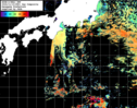 NOAA人工衛星画像:黒潮域, 1日合成画像(2024/11/19UTC)