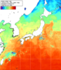 NOAA人工衛星画像:日本全域, 1週間合成画像(2024/11/14～2024/11/20UTC)