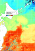 NOAA人工衛星画像:親潮域, 1週間合成画像(2024/11/15～2024/11/21UTC)