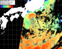NOAA人工衛星画像:黒潮域, パス=20250404 00:54 UTC