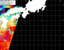 NOAA人工衛星画像:黒潮域, パス=20250424 02:09 UTC