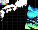 NOAA人工衛星画像:黒潮域, パス=20250505 00:38 UTC