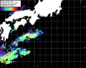 NOAA人工衛星画像:黒潮域, パス=20250506 01:49 UTC