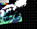 NOAA人工衛星画像:黒潮域, パス=20250506 13:06 UTC