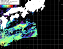 NOAA人工衛星画像:黒潮域, 1日合成画像(2025/05/06UTC)