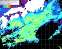 NOAA人工衛星画像:黒潮域, 1日合成画像(2025/05/07UTC)