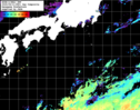 NOAA人工衛星画像:黒潮域, 1日合成画像(2025/05/11UTC)