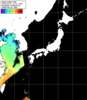 NOAA人工衛星画像:日本全域, パス=20250512 13:52 UTC