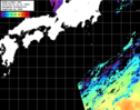 NOAA人工衛星画像:黒潮域, パス=20250512 12:10 UTC