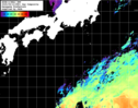 NOAA人工衛星画像:黒潮域, 1日合成画像(2025/05/12UTC)