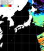 NOAA人工衛星画像:日本全域, パス=20250513 11:40 UTC