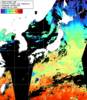 NOAA人工衛星画像:日本全域, 1日合成画像(2025/05/15UTC)
