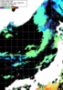 NOAA人工衛星画像:日本海, 1日合成画像(2025/05/15UTC)