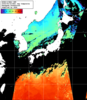 NOAA人工衛星画像:日本全域, 1日合成画像(2025/05/18UTC)