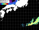 NOAA人工衛星画像:黒潮域, パス=20250519 12:30 UTC