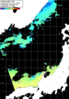 NOAA人工衛星画像:日本海, パス=20250519 12:22 UTC
