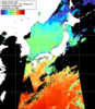 NOAA人工衛星画像:日本全域, 1日合成画像(2025/05/22UTC)
