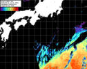 NOAA人工衛星画像:黒潮域, パス=20250523 12:19 UTC