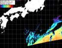 NOAA人工衛星画像:黒潮域, パス=20250523 12:24 UTC
