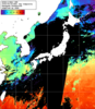 NOAA人工衛星画像:日本全域, 1日合成画像(2025/05/24UTC)