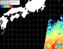 NOAA人工衛星画像:黒潮域, 1日合成画像(2025/05/24UTC)