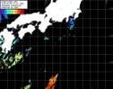 NOAA人工衛星画像:黒潮域, パス=20250525 01:46 UTC
