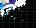 NOAA人工衛星画像:黒潮域, パス=20250525 13:04 UTC