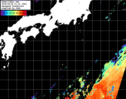 NOAA人工衛星画像:黒潮域, パス=20250526 01:20 UTC