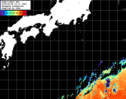 NOAA人工衛星画像:黒潮域, パス=20250526 12:37 UTC
