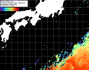 NOAA人工衛星画像:黒潮域, 1日合成画像(2025/05/26UTC)