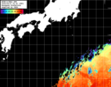 NOAA人工衛星画像:黒潮域, パス=20250527 00:53 UTC