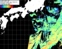 NOAA人工衛星画像:黒潮域, 1日合成画像(2025/05/31UTC)