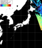 NOAA人工衛星画像:日本全域, パス=20250613 11:20 UTC