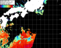 NOAA人工衛星画像:黒潮域, パス=20250613 01:48 UTC