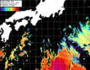 NOAA人工衛星画像:黒潮域, パス=20250614 01:21 UTC