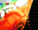 NOAA人工衛星画像:黒潮域, 1日合成画像(2025/06/17UTC)