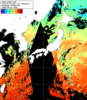 NOAA人工衛星画像:日本全域, 1日合成画像(2025/06/19UTC)