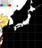NOAA人工衛星画像:日本全域, パス=20250622 02:46 UTC