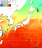 NOAA人工衛星画像:日本全域, 1週間合成画像(2025/06/16～2025/06/22UTC)