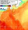 NOAA人工衛星画像:神奈川県近海, 1日合成画像(2025/06/22UTC)