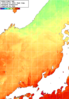 NOAA人工衛星画像:日本海, 1週間合成画像(2025/06/16～2025/06/22UTC)