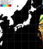 NOAA人工衛星画像:日本全域, パス=20250624 00:12 UTC