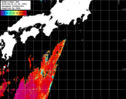 NOAA人工衛星画像:黒潮域, パス=20250624 01:56 UTC
