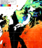 NOAA人工衛星画像:日本全域, 1日合成画像(2025/06/26UTC)